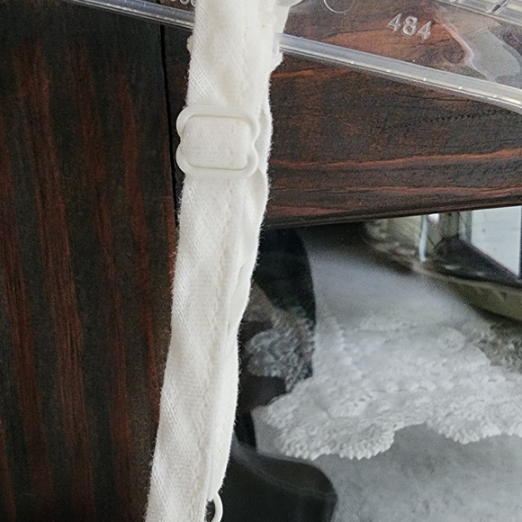 White Button-Up Women's Top - Picture 2 of 5